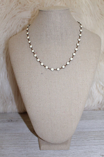 Off-White Bubble Necklace